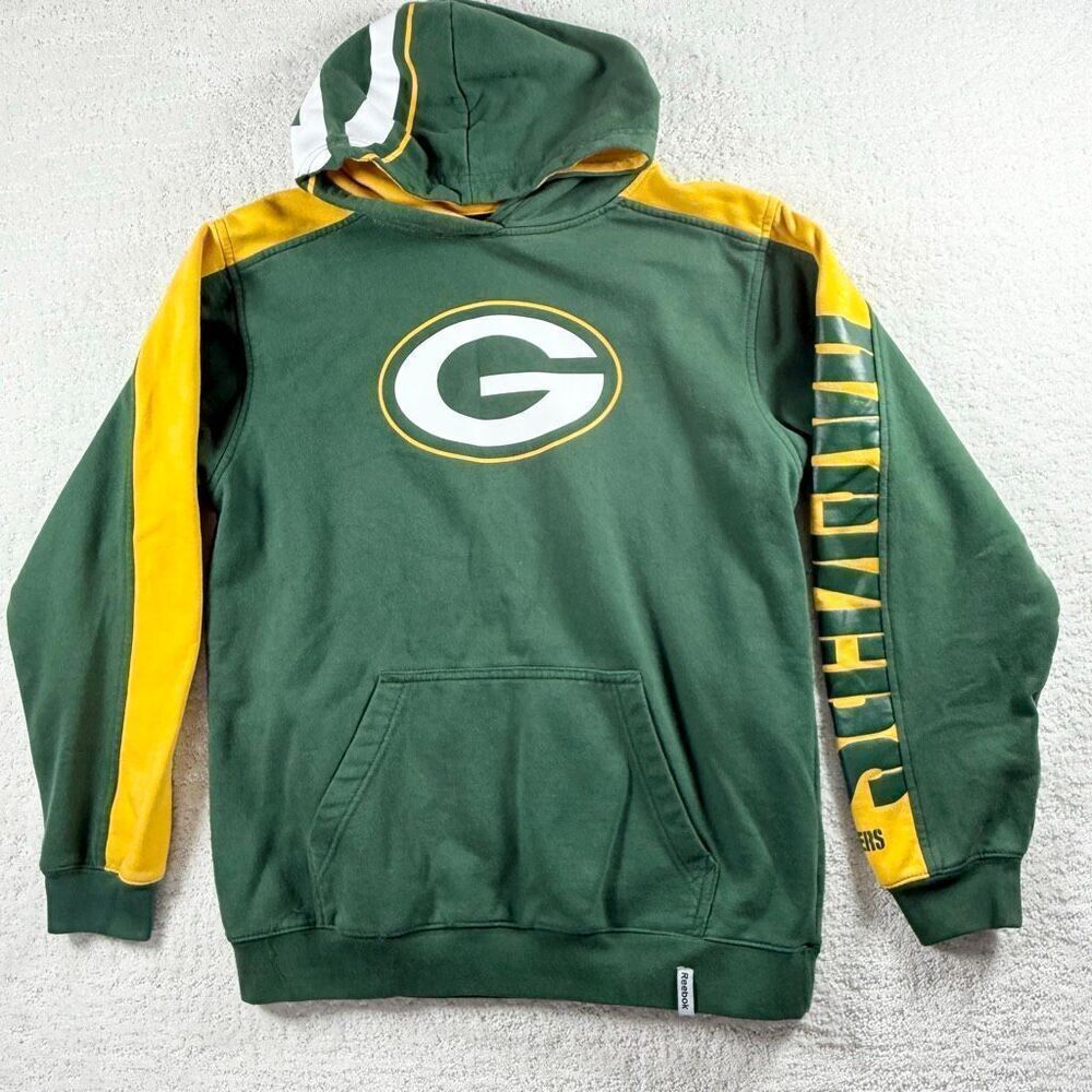 Reebok Team Green Bay Packers Hoodie - US Men’s S